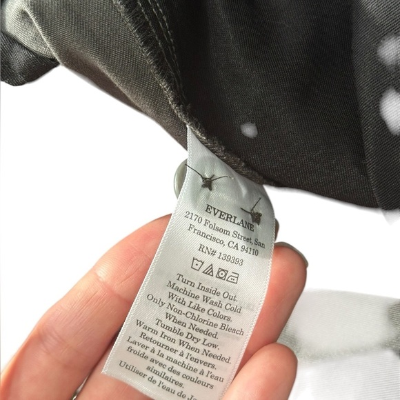 NEW Everlane Uniform Collection The Performance Chino Pants Grey 32x34 straight - Picture 6 of 9